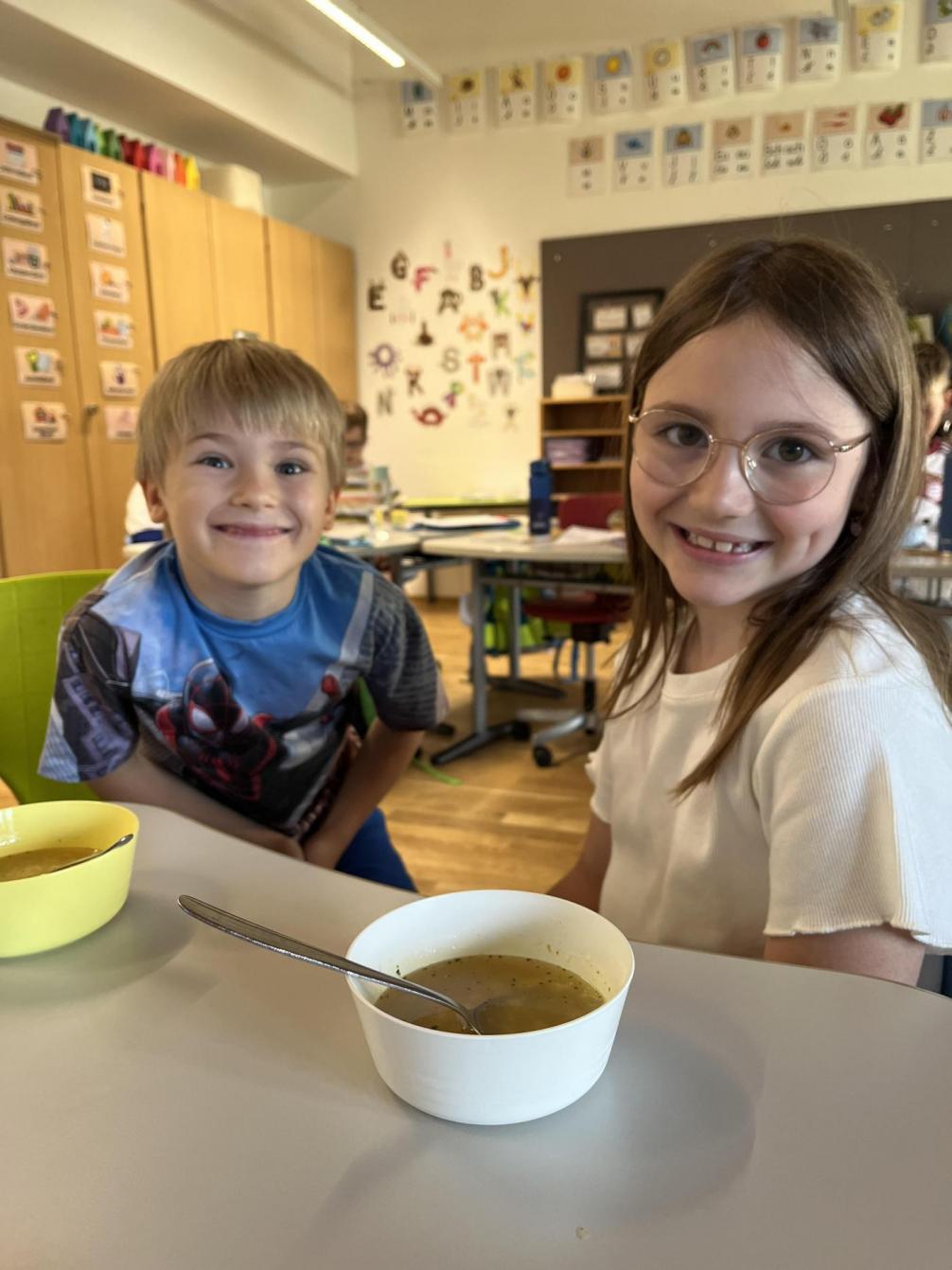 Buchstabensuppe